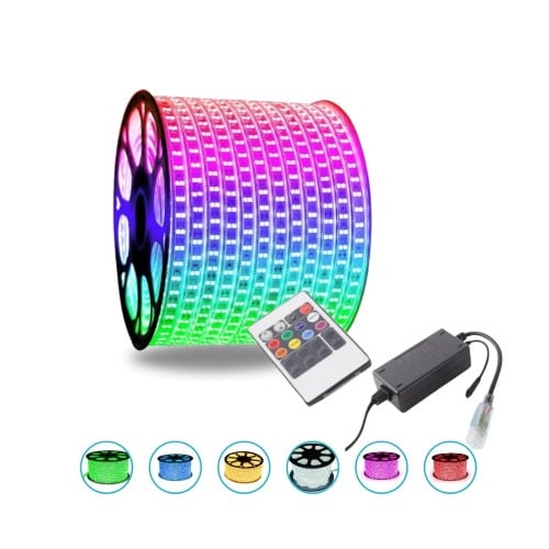 اضاءة مخفية سليكون سبعه لون