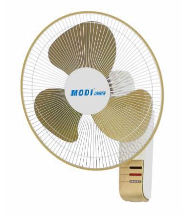 مرواح حائط أستيل ذهبيه